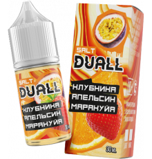 Жидкость Duall Salt Light Клубника, Апельсин, Маракуйя 30мл
