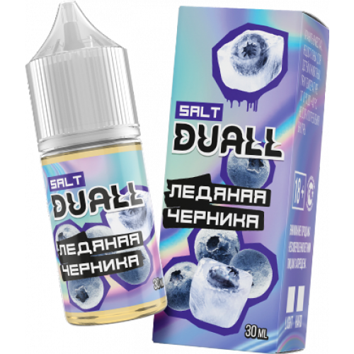 Жидкость Duall Salt Light Ледяная Черника 30мл