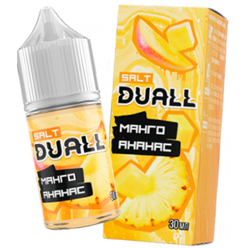 Жидкость Duall Salt Light Манго, Ананас 30мл