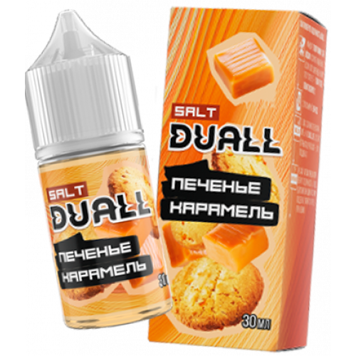 Жидкость Duall Salt Light Печенье, Карамель 30мл