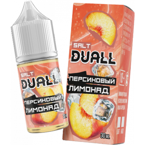 Жидкость Duall Salt Light Персиковый Лимонад 30мл