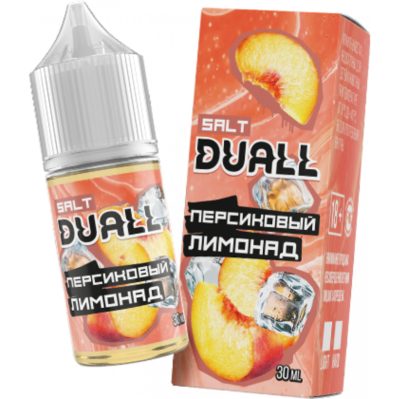 Жидкость Duall Salt Light Персиковый Лимонад 30мл