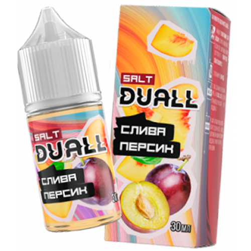 Жидкость Duall Salt Light Слива, Персик 30мл