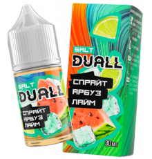 Жидкость Duall Salt Light Спрайт, Арбуз, Лайм 30мл