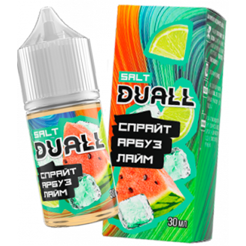Жидкость Duall Salt Light Спрайт, Арбуз, Лайм 30мл