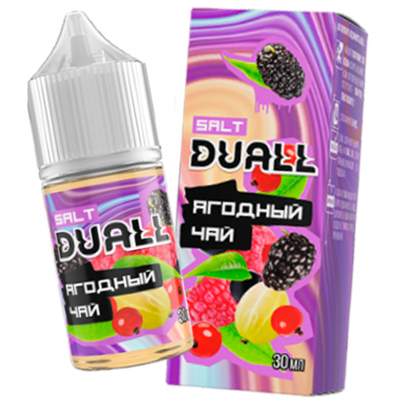 Жидкость Duall Salt Light Ягодный Чай 30мл