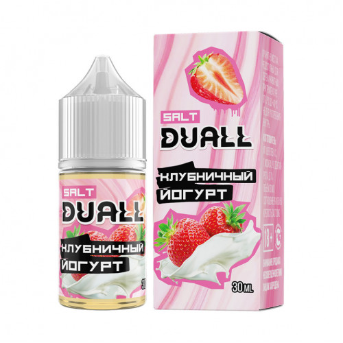 Жидкость Duall Salt Hard Клубничный Йогурт 20 мг 30 мл