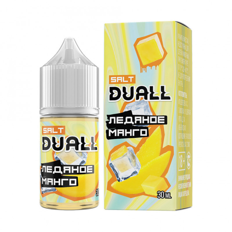 Жидкость Duall Salt Hard Ледяное Манго 20 мг 30 мл