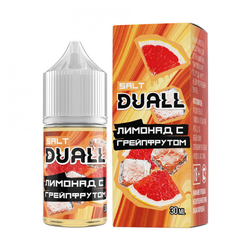 Жидкость Duall Salt Hard Лимонад с Грейпфрутом 20 мг 30 мл