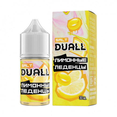 Жидкость Duall Salt Hard Лимонные Леденцы 20 мг 30 мл