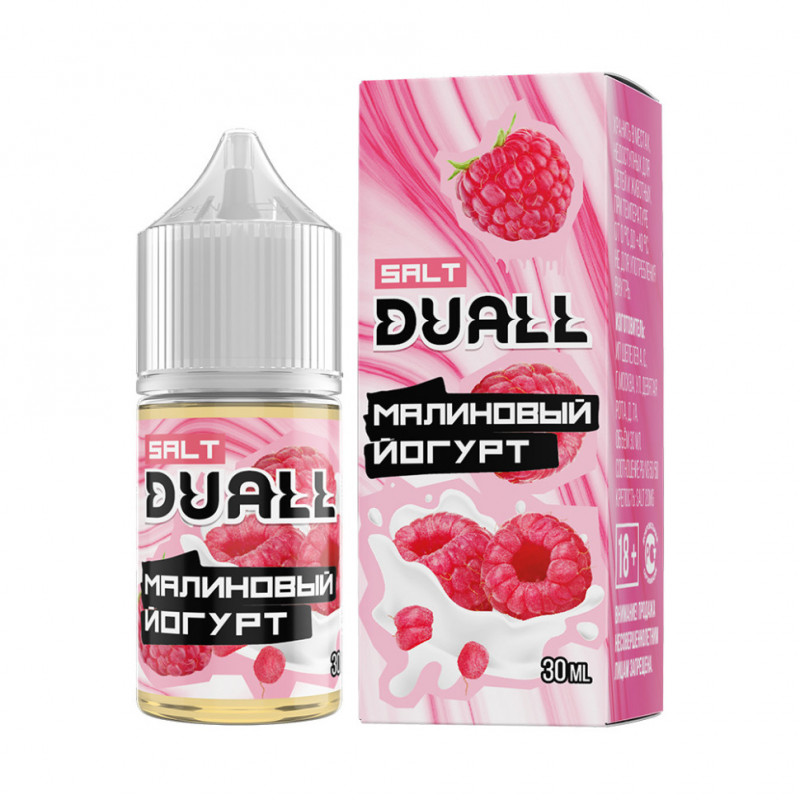 Жидкость Duall Salt Hard Малиновый Йогурт 20 мг 30 мл