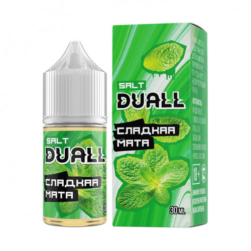 Жидкость Duall Salt Hard Сладкая Мята 20 мг 30 мл