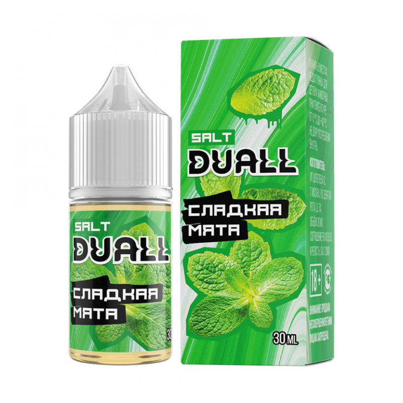Жидкость Duall Salt Hard Сладкая Мята 20 мг 30 мл