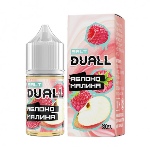 Жидкость Duall Salt Hard Яблоко, Малина 20 мг 30 мл