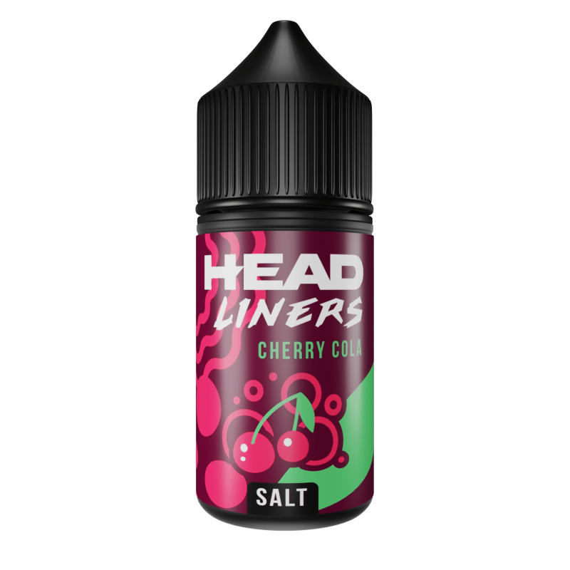 Жидкость HEADLINERS Salt Cherry Cola (Вишневая Кола) 0% (без никотина) 30 мл
