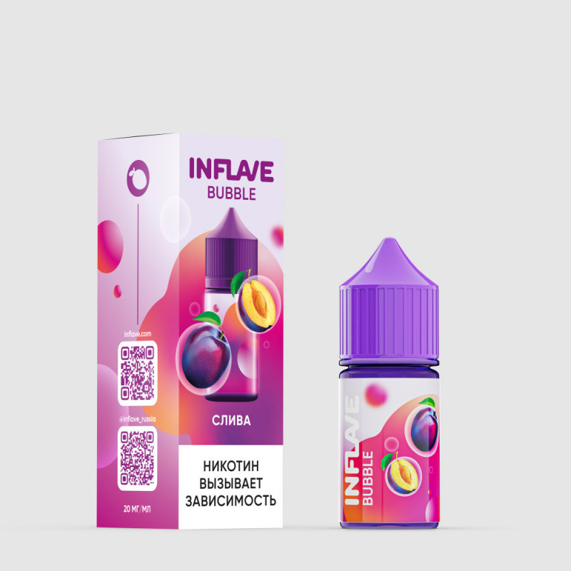 Жидкость INFLAVE Bubble 2% 30 мл Слива