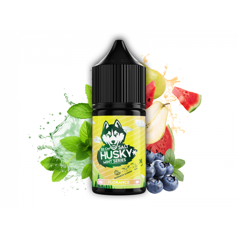 Жидкость HUSKY Mint Series Salt Florance (Арбуз, черника и груша с перечной мятой) 30 мл Strong