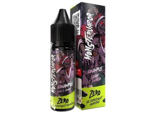 Новинка! Жидкость MonsterVapor Zero (30 мл)