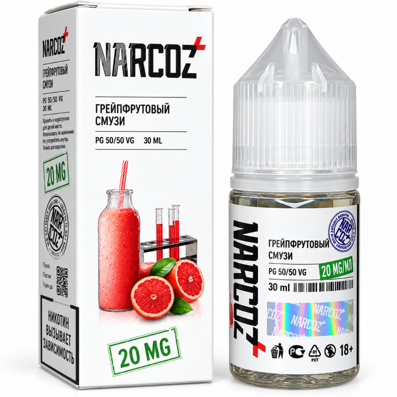 Жидкость NARCOZ Грейпфрутовый Смузи 2% 30 мл