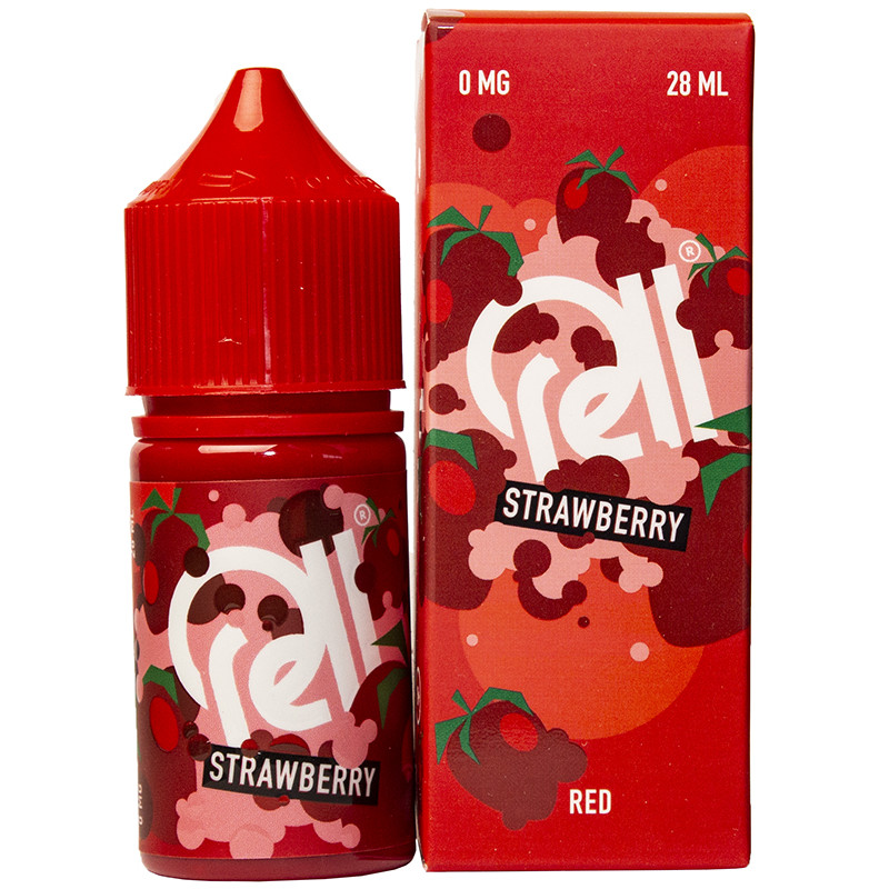 Жидкость RELL LOW COST Strawberry / Клубника 0% 28 мл