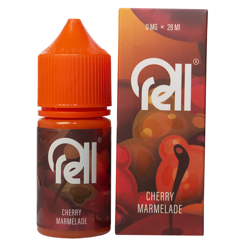 Жидкость RELL ORANGE Cherry Marmelade/Вишневый мармелад 0% 28 мл