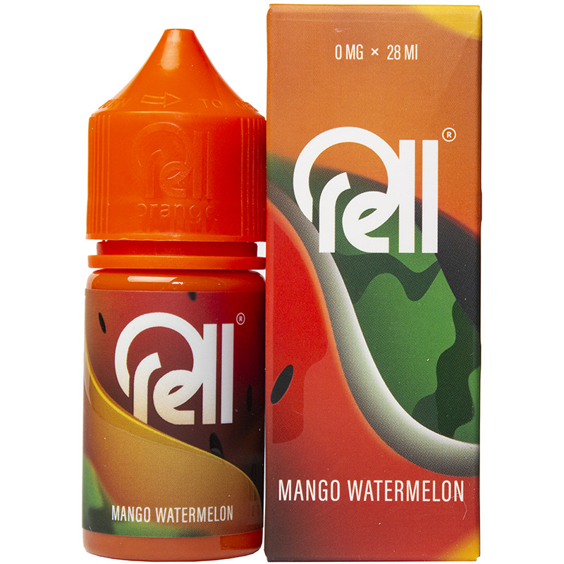 Жидкость RELL ORANGE Mango Watermelon/Манго, Арбуз 0% 28 мл