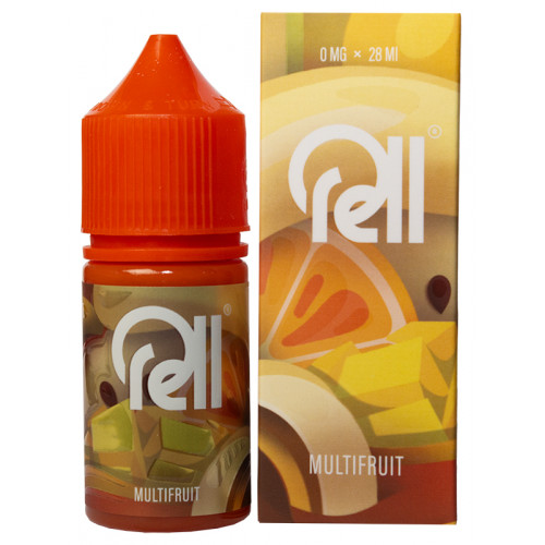 Жидкость RELL ORANGE Multifruit/Мультифрукт 0% 28 мл