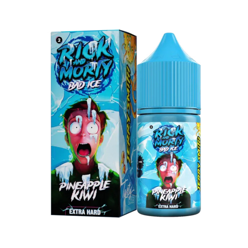 Жидкость Rick & Morty BAD ICE Ананас, Киви 2% 30 мл