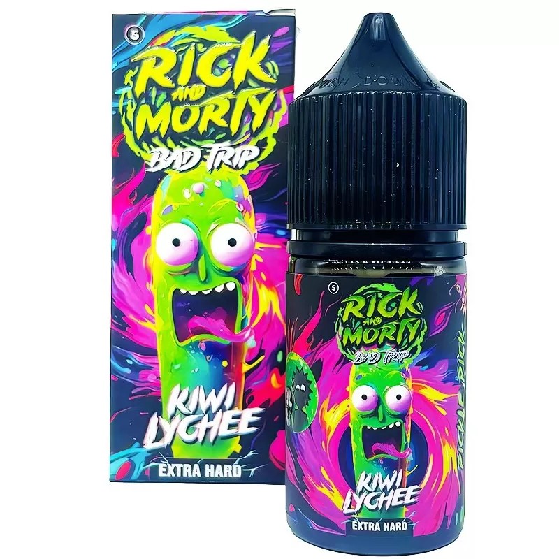 Жидкость Rick & Morty BAD TRIP Киви, Личи 2% 30 мл
