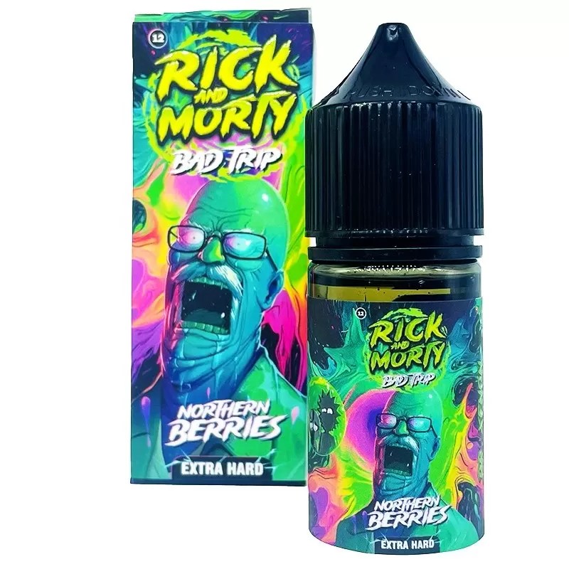 Жидкость Rick & Morty BAD TRIP Северные Ягоды 2% 30 мл