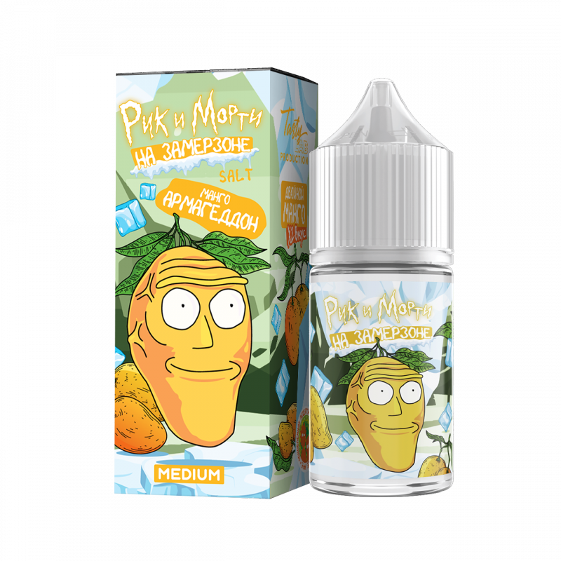 Жидкость Rick & Morty На Замерзоне Двойной Манго 2% 30 мл