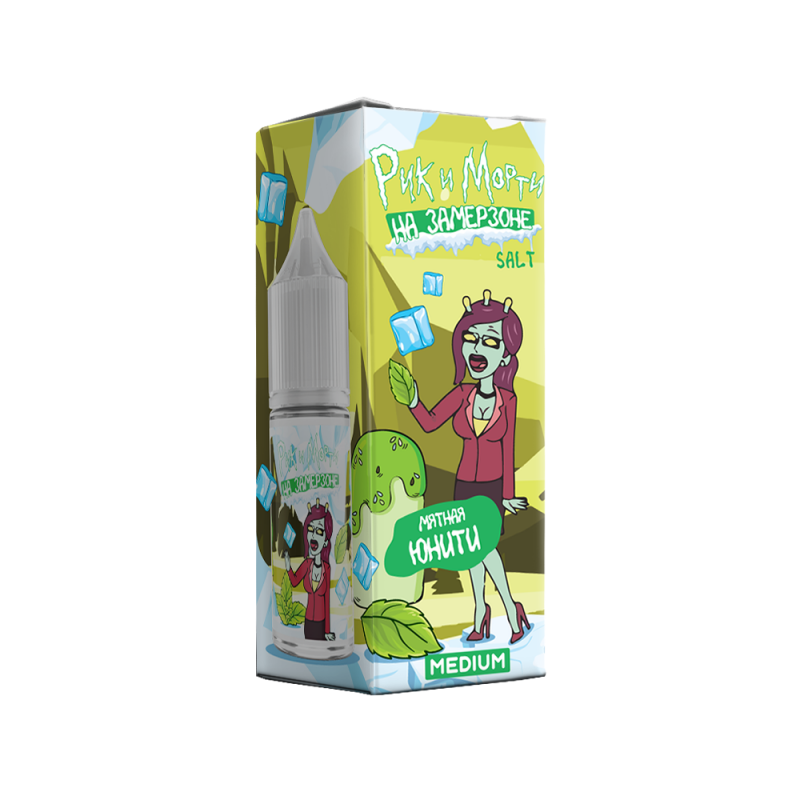 Жидкость Rick & Morty На Замерзоне Мятное Мороженное 2% 30 мл