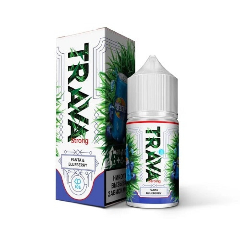 Жидкость TRAVA Strong Черничная Фанта, Лед 2% 30 мл