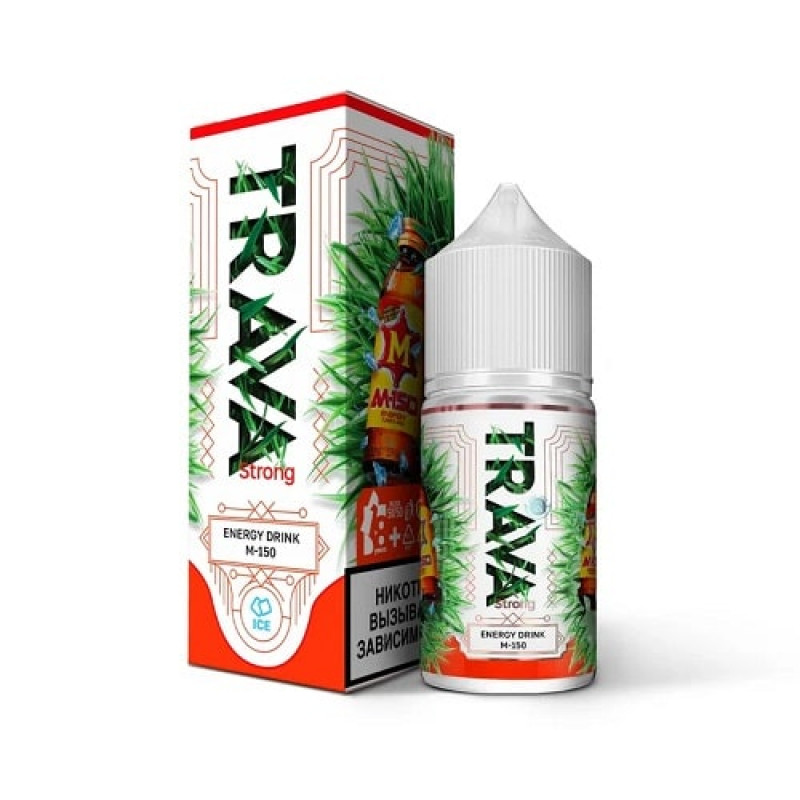 Жидкость TRAVA Strong Энергетик М-150, Лед 2% 30 мл