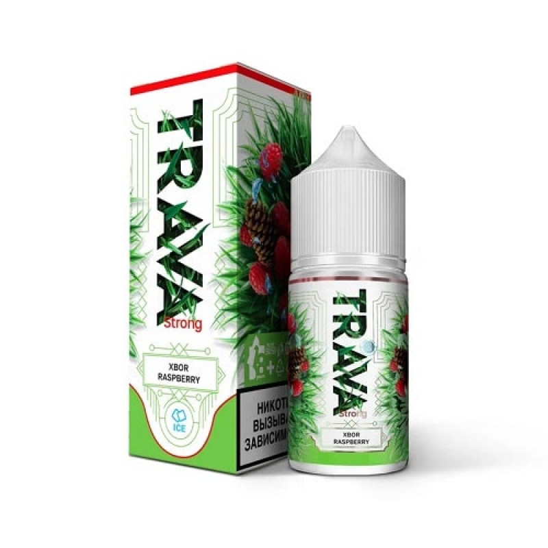 Жидкость TRAVA Strong Хвоя, Малина, Лед 2% 30 мл