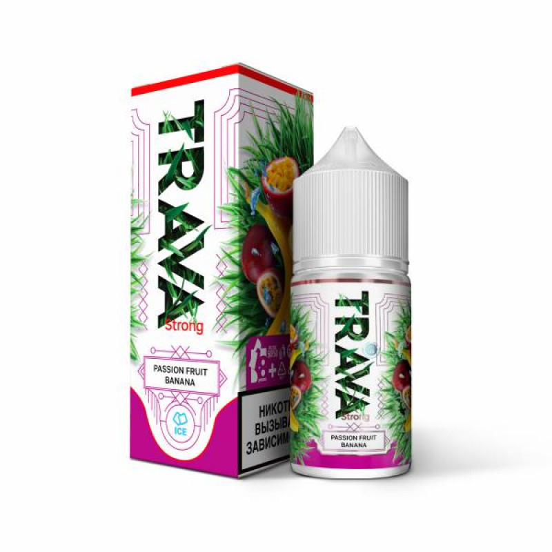Жидкость TRAVA Strong Маракуйя, Банан, Лед 2% 30 мл