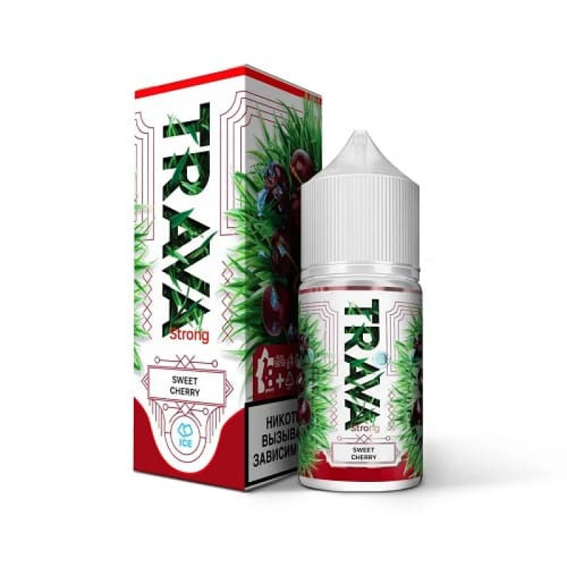 Жидкость TRAVA Strong Вишня, Лед 2% 30 мл