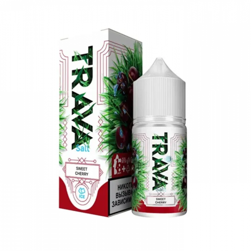 Жидкость TRAVA Сладкая Вишня, Лед (Sweet Cherry, Ice) 2% 30 мл