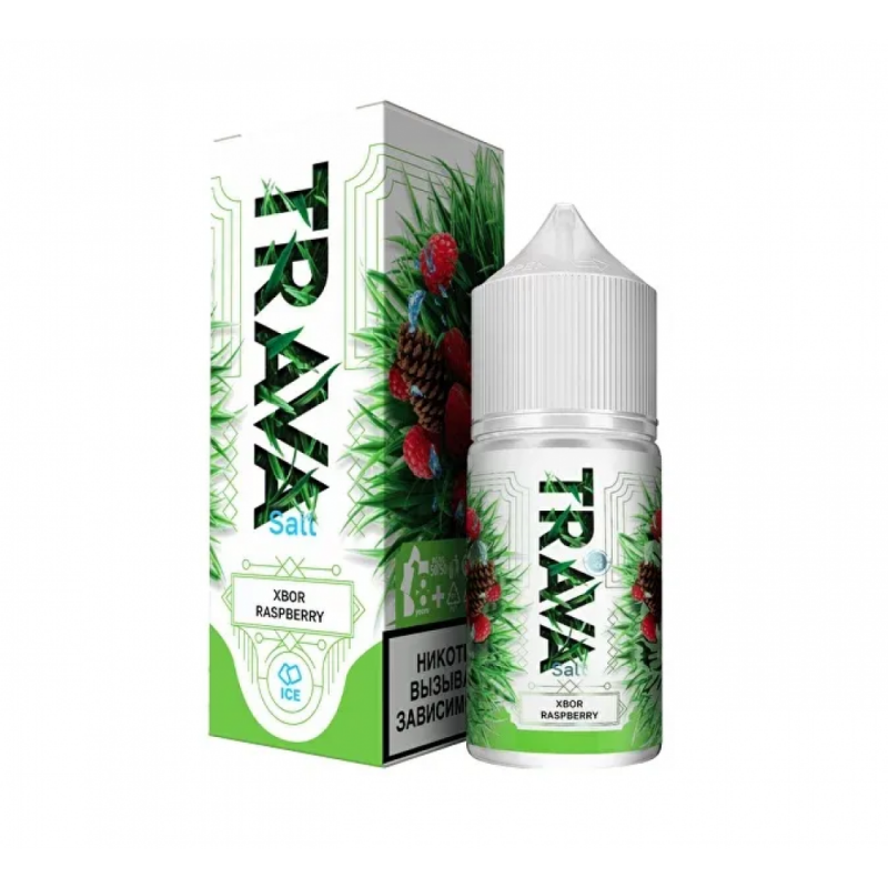 Жидкость TRAVA Хвоя, Малина, Лед (Xbor Raspberry, Ice) 2% 30 мл