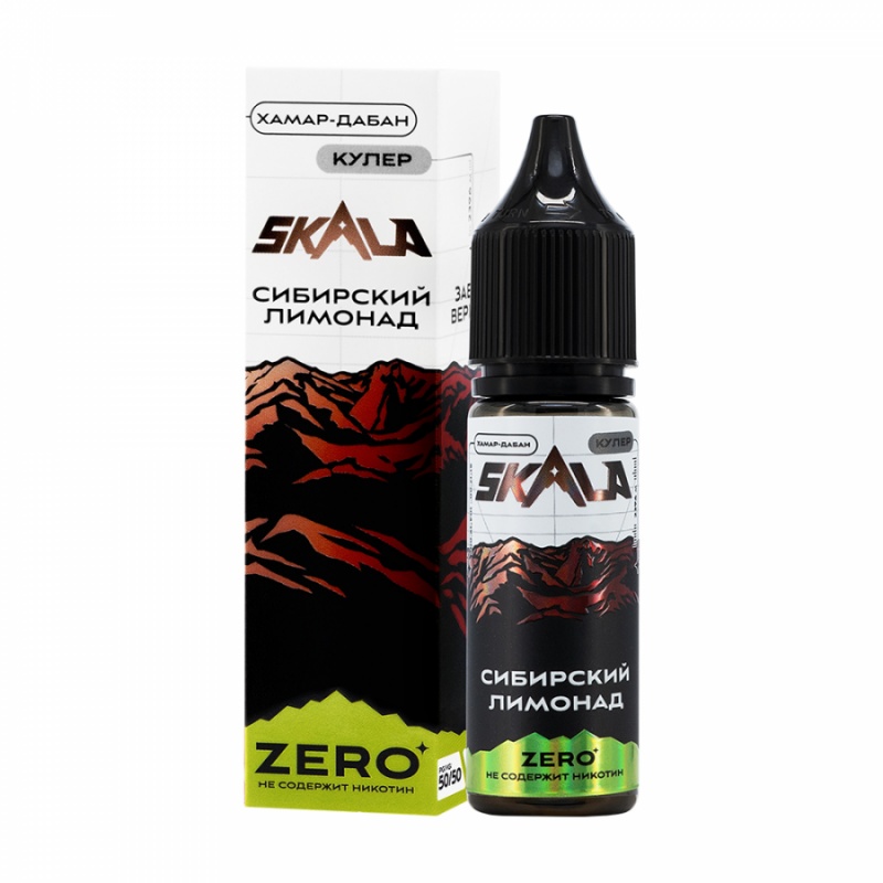 Жидкость SKALA Zero Хамар-Дабан (Сибирский Лимонад) 0% 30 мл